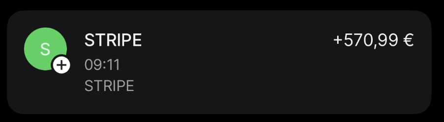 Stripe Notification 16